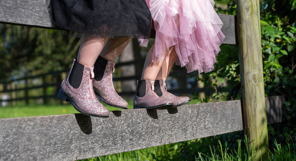 Sparkly Riding Boots