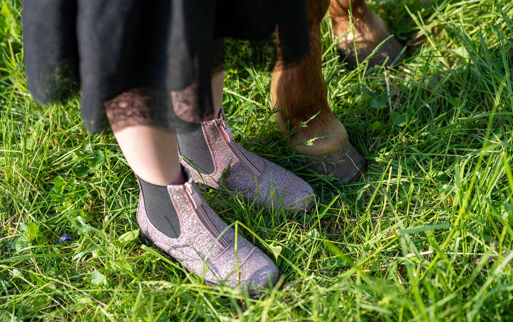 Sparkly Riding Boots