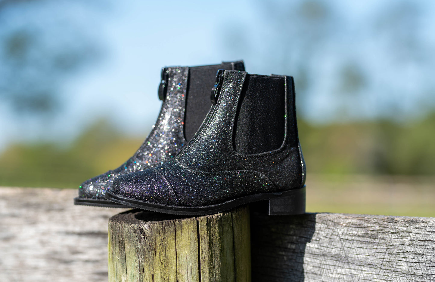 Sparkly Riding Boots